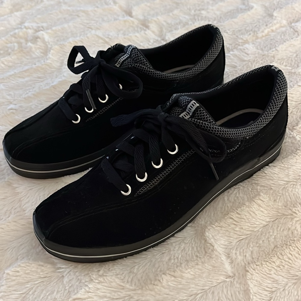 Ladies keds black casual sneakers size 7.5 - Picture 2 of 6